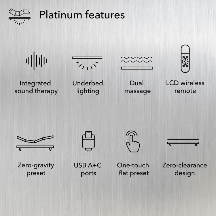Beautyrest® Platinum Hotel Collection Adjustable Bed Base