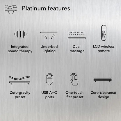 Beautyrest® Platinum Hotel Collection Adjustable Bed Base